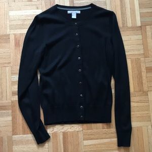 Banana Republic Black Cardigan